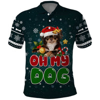 Chihuahua Oh My Dog Christmas Polo Shirt Xmas Holiday Patterns - Wonder Print Shop