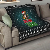 Chihuahua Oh My Dog Christmas Quilt Xmas Holiday Patterns - Wonder Print Shop
