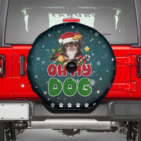 Chihuahua Oh My Dog Christmas Spare Tire Cover Xmas Holiday Patterns - Wonder Print Shop
