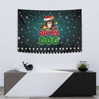 Chihuahua Oh My Dog Christmas Tapestry Xmas Holiday Patterns - Wonder Print Shop