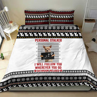 Chihuahua Personal Stalker Christmas Bedding Set Xmas Holiday Patterns - Wonder Print Shop