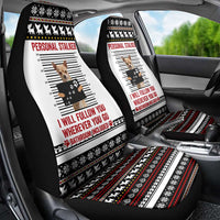 Chihuahua Personal Stalker Christmas Car Seat Cover Xmas Holiday Patterns - Wonder Print Shop