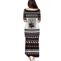 Chihuahua Personal Stalker Christmas Family Matching Puletasi and Hawaiian Shirt Xmas Holiday Patterns - Wonder Print Shop