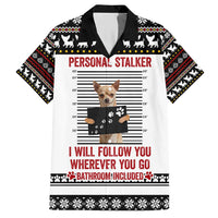 Chihuahua Personal Stalker Christmas Hawaiian Shirt Xmas Holiday Patterns - Wonder Print Shop