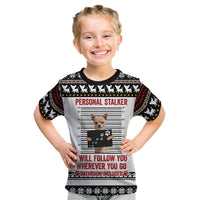 Chihuahua Personal Stalker Christmas Kid T Shirt Xmas Holiday Patterns - Wonder Print Shop