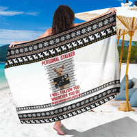 Chihuahua Personal Stalker Christmas Sarong Xmas Holiday Patterns - Wonder Print Shop