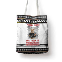 Chihuahua Personal Stalker Christmas Tote Bag Xmas Holiday Patterns - Wonder Print Shop