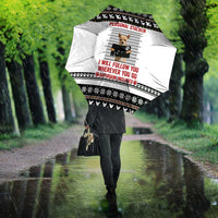 Chihuahua Personal Stalker Christmas Umbrella Xmas Holiday Patterns - Wonder Print Shop