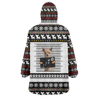 Chihuahua Personal Stalker Christmas Wearable Blanket Hoodie Xmas Holiday Patterns - Wonder Print Shop
