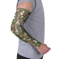 Chihuahua Santa Clau Christmas Arm Sleeves Xmas Holiday Patterns - Wonder Print Shop