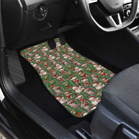 Chihuahua Santa Clau Christmas Car Mats Xmas Holiday Patterns - Wonder Print Shop