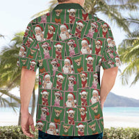 Chihuahua Santa Clau Christmas Hawaiian Shirt Xmas Holiday Patterns - Wonder Print Shop