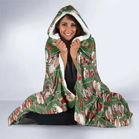 Chihuahua Santa Clau Christmas Hooded Blanket Xmas Holiday Patterns - Wonder Print Shop