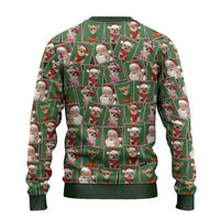 Chihuahua Santa Clau Christmas Ugly Christmas Sweater Xmas Holiday Patterns - Wonder Print Shop