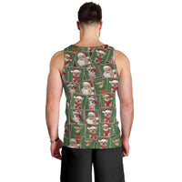 Chihuahua Santa Clau Christmas Men Tank Top Xmas Holiday Patterns - Wonder Print Shop