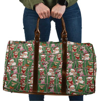 Chihuahua Santa Clau Christmas Travel Bag Xmas Holiday Patterns - Wonder Print Shop
