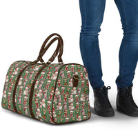 Chihuahua Santa Clau Christmas Travel Bag Xmas Holiday Patterns - Wonder Print Shop