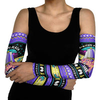 Christmas Party 1988 Nakatomi Plaza Arm Sleeves Xmas Holiday Patterns - Wonder Print Shop