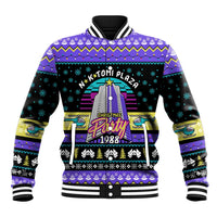 Christmas Party 1988 Nakatomi Plaza Baseball Jacket Xmas Holiday Patterns - Wonder Print Shop