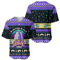 Christmas Party 1988 Nakatomi Plaza Baseball Jersey Xmas Holiday Patterns - Wonder Print Shop