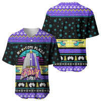 Christmas Party 1988 Nakatomi Plaza Baseball Jersey Xmas Holiday Patterns - Wonder Print Shop