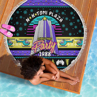 Christmas Party 1988 Nakatomi Plaza Beach Blanket Xmas Holiday Patterns - Wonder Print Shop