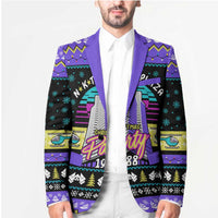 Christmas Party 1988 Nakatomi Plaza Blazer Xmas Holiday Patterns - Wonder Print Shop