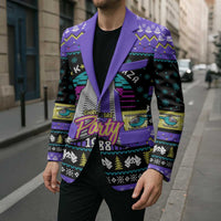 Christmas Party 1988 Nakatomi Plaza Blazer Xmas Holiday Patterns - Wonder Print Shop