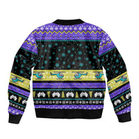 Christmas Party 1988 Nakatomi Plaza Bomber Jacket Xmas Holiday Patterns - Wonder Print Shop