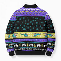 Christmas Party 1988 Nakatomi Plaza Bomber Puffer Jacket Xmas Holiday Patterns - Wonder Print Shop