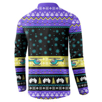 Christmas Party 1988 Nakatomi Plaza Button Sweatshirt Xmas Holiday Patterns - Wonder Print Shop