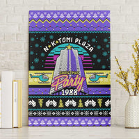Christmas Party 1988 Nakatomi Plaza Canvas Wall Art Xmas Holiday Patterns - Wonder Print Shop