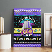 Christmas Party 1988 Nakatomi Plaza Canvas Wall Art Xmas Holiday Patterns - Wonder Print Shop