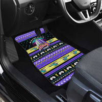 Christmas Party 1988 Nakatomi Plaza Car Mats Xmas Holiday Patterns - Wonder Print Shop