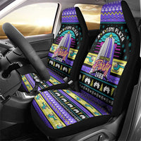 Christmas Party 1988 Nakatomi Plaza Car Seat Cover Xmas Holiday Patterns - Wonder Print Shop