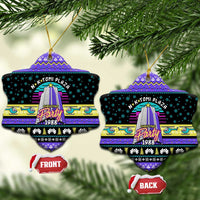 Christmas Party 1988 Nakatomi Plaza Ceramic Ornament Xmas Holiday Patterns - Wonder Print Shop