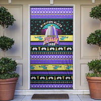 Christmas Party 1988 Nakatomi Plaza Door Cover Xmas Holiday Patterns - Wonder Print Shop