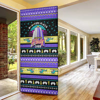 Christmas Party 1988 Nakatomi Plaza Door Cover Xmas Holiday Patterns - Wonder Print Shop