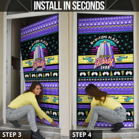 Christmas Party 1988 Nakatomi Plaza Door Cover Xmas Holiday Patterns - Wonder Print Shop