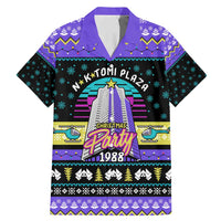 Christmas Party 1988 Nakatomi Plaza Family Matching Mermaid Dress and Hawaiian Shirt Xmas Holiday Patterns - Wonder Print Shop