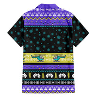Christmas Party 1988 Nakatomi Plaza Family Matching Off Shoulder Short Dress and Hawaiian Shirt Xmas Holiday Patterns - Wonder Print Shop