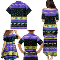 Christmas Party 1988 Nakatomi Plaza Family Matching Puletasi and Hawaiian Shirt Xmas Holiday Patterns - Wonder Print Shop