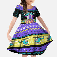 Christmas Party 1988 Nakatomi Plaza Family Matching Tank Maxi Dress and Hawaiian Shirt Xmas Holiday Patterns - Wonder Print Shop