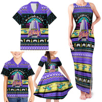 Christmas Party 1988 Nakatomi Plaza Family Matching Tank Maxi Dress and Hawaiian Shirt Xmas Holiday Patterns - Wonder Print Shop