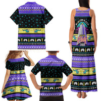 Christmas Party 1988 Nakatomi Plaza Family Matching Tank Maxi Dress and Hawaiian Shirt Xmas Holiday Patterns - Wonder Print Shop