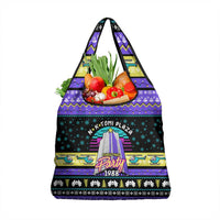 Christmas Party 1988 Nakatomi Plaza Grocery Bag Xmas Holiday Patterns - Wonder Print Shop