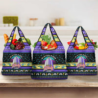 Christmas Party 1988 Nakatomi Plaza Grocery Bag Xmas Holiday Patterns - Wonder Print Shop