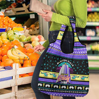 Christmas Party 1988 Nakatomi Plaza Grocery Bag Xmas Holiday Patterns - Wonder Print Shop