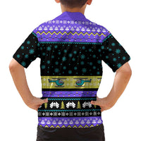 Christmas Party 1988 Nakatomi Plaza Kid Hawaiian Shirt Xmas Holiday Patterns - Wonder Print Shop