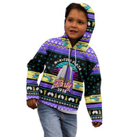 Christmas Party 1988 Nakatomi Plaza Kid Hoodie Xmas Holiday Patterns - Wonder Print Shop